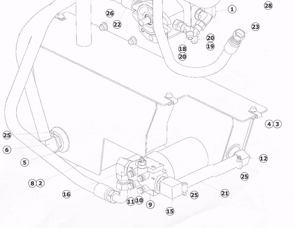 AU106422 Reference Number 2 Hydraulic Tank astec parts online
