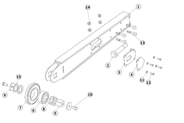 Astec and Case Maxi Sneaker C, D and E Trencher 36, 42 and 48 Inch Boom
