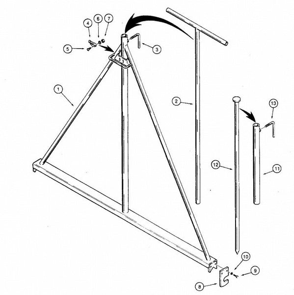 Astec and Case Maxi Sneaker C, D and E Bore Rod Leveler