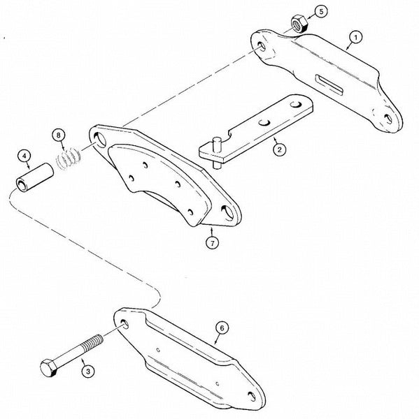 Astec and Case Maxi Sneaker C, D and E Brake Caliper