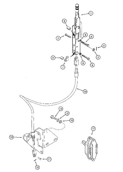 Astec and Case Maxi Sneaker C, D and E Parking Brake Assembly
