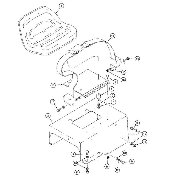 Astec and Case Maxi Sneaker C Seat and Mounting