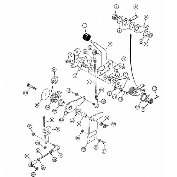 Astec and Case Maxi Sneaker C Steering Directional Controls