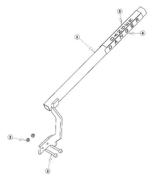 Astec and Case RT130 Restraint Bar