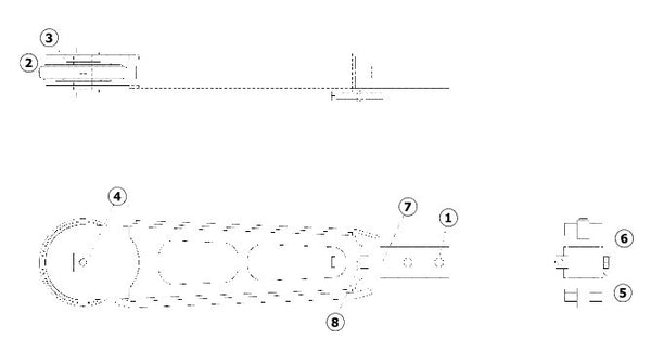 Astec and Case RT60 24 Inch Boom AU100704 Assembly