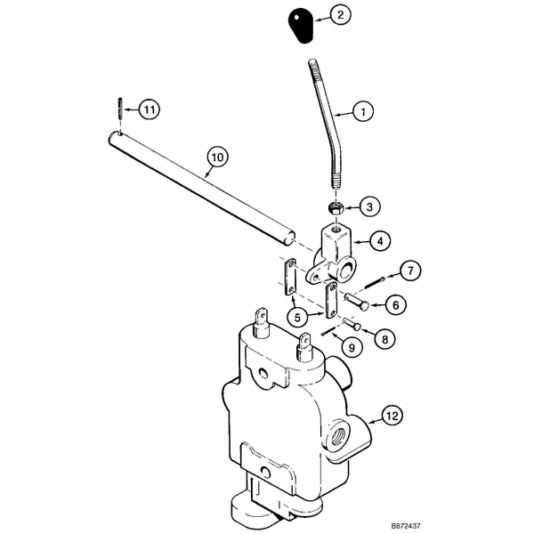 Astec and Case TF300 Backfill Blade Valve