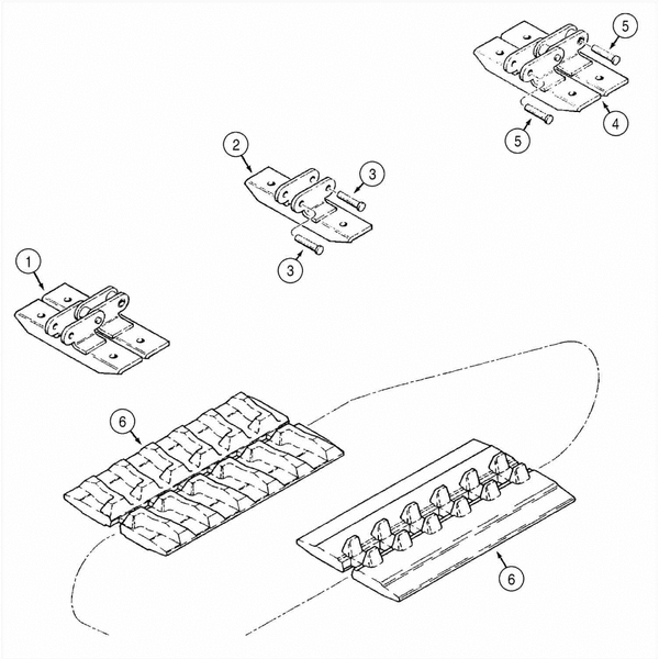 Astec and Case TF300B Tracks