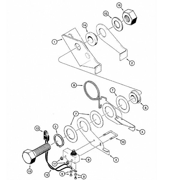 astec and case maxi sneaker c neutral switch switch assembly PIN JAF0166909 thru DFG0006251