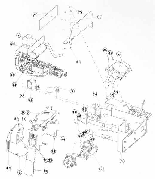 Astec RT 160 Hydraulic Oil Filter