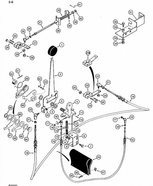 Astec and Case RT 360 Directional and Ground Controls P.I.N. JAF0022340 and After