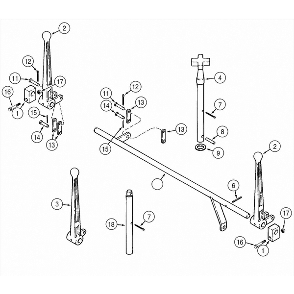 Astec and Case TF300 Hand Controls