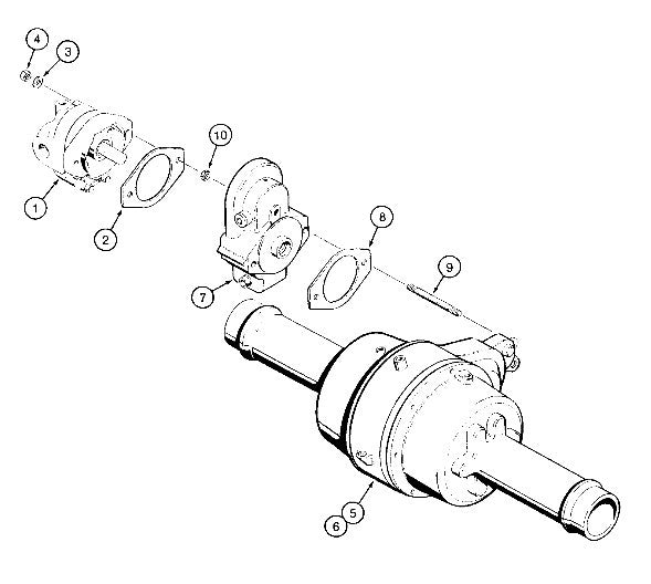 Astec and Case TF300 Reduction Gear to Transmission