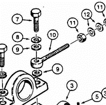 adjusting bolt part number AUH170233