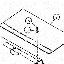 AU426-520 - Reference Number 8 or 13 - Bolt