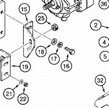 AU426-816 - Reference Number 16 - Bolt