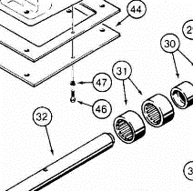 AU426-612 - Reference Number 46 or 48 - Bolt