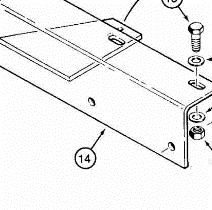 AUH673957 - Reference Number 14 or 24 - Bracket