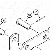 clevis pin part number AUH114959