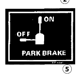 AU321-5287 - Reference Number 5 - Brake Decal