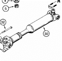 drive shaft part number AUH672125