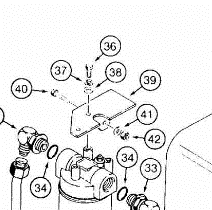 AUH433428 - Reference Number 39 - Filter Mount