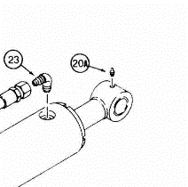 AU219-1 - Reference Number 20A - Grease Fitting