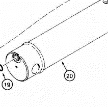 hydraulic cylinder part number AU120145