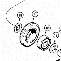 idler roller part number AUH115261