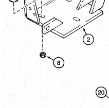 AU232-4118 - Reference Number 8 - Nut