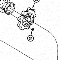 AU232-4616 - Reference Number 21 - Nut