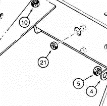 AU232-41110 - Reference Number 21 - Nut