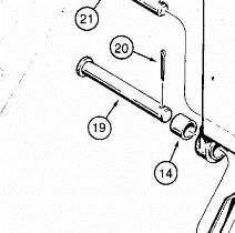 pivot pin part number AUH50682