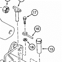 AUH313981 - Reference Number 16 - Retainer Pin