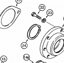 AU100-11275 - Reference Number 24 - Retaining Ring