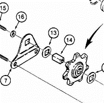 shaft part number AUH251033