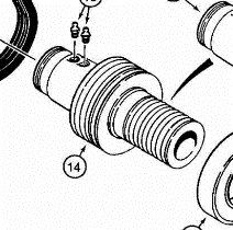 sheave part number AUH673558