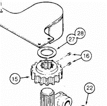 AUH433284 - Reference Number 28 - Spacer