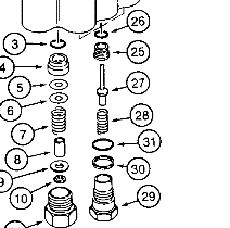 spring part number AUH364182