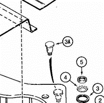 AUH434983 - Reference Number 3A - Tapered Stud