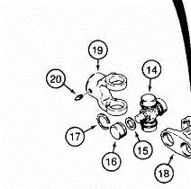 yoke part number AUH244848