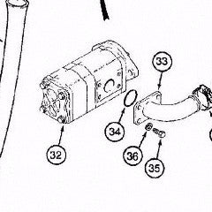 127-6550 dual pump