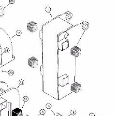 136-0227 lift frame assembly