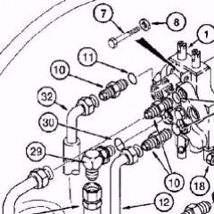 218-5058 - Reference Number 10 and 11 - Connector