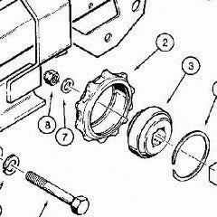 H33563 - Reference Number 2 or 16 - Sprocket