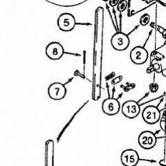 H35279 - Reference Number 7 - Clevis Pin – astec parts online