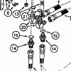 237-6010 - Reference Number 15 or 21- O Ring