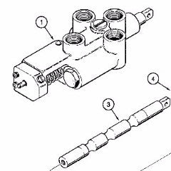 H544718 trencher control valve