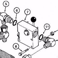 AU106887 - Reference Number 7 - 3 Way Valve Plow