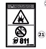 AU110578 - Reference Number 21 - Decal