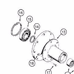 100-11156 - Reference Number 14 - Retaining Ring